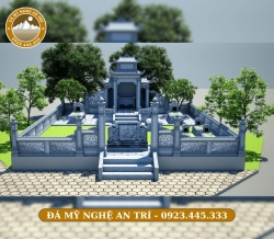 BẢN VẼ KHU LĂNG MỘ