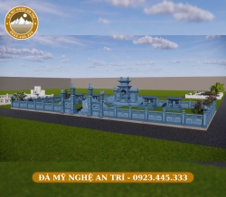 BẢN VẼ KHU LĂNG MỘ